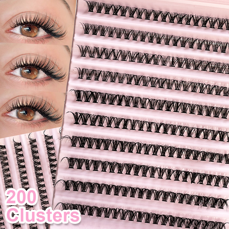 Eyelash Extension Class - Individual Lashes Eyelash tuft 8-16mm 200pcs