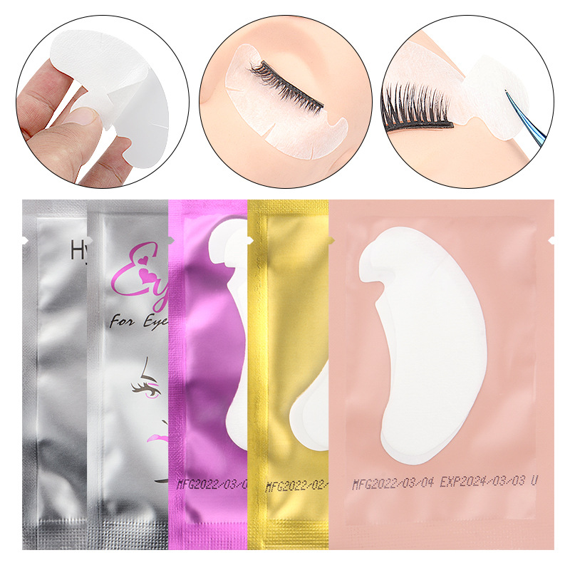 Eyelash Extension Class - 50pairs Eyelash Extension Eye Pads Grafted