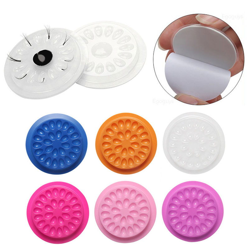 Lash Adhesive Glue - 10Pcs Eyelash Glue Stand Holder Adhesive