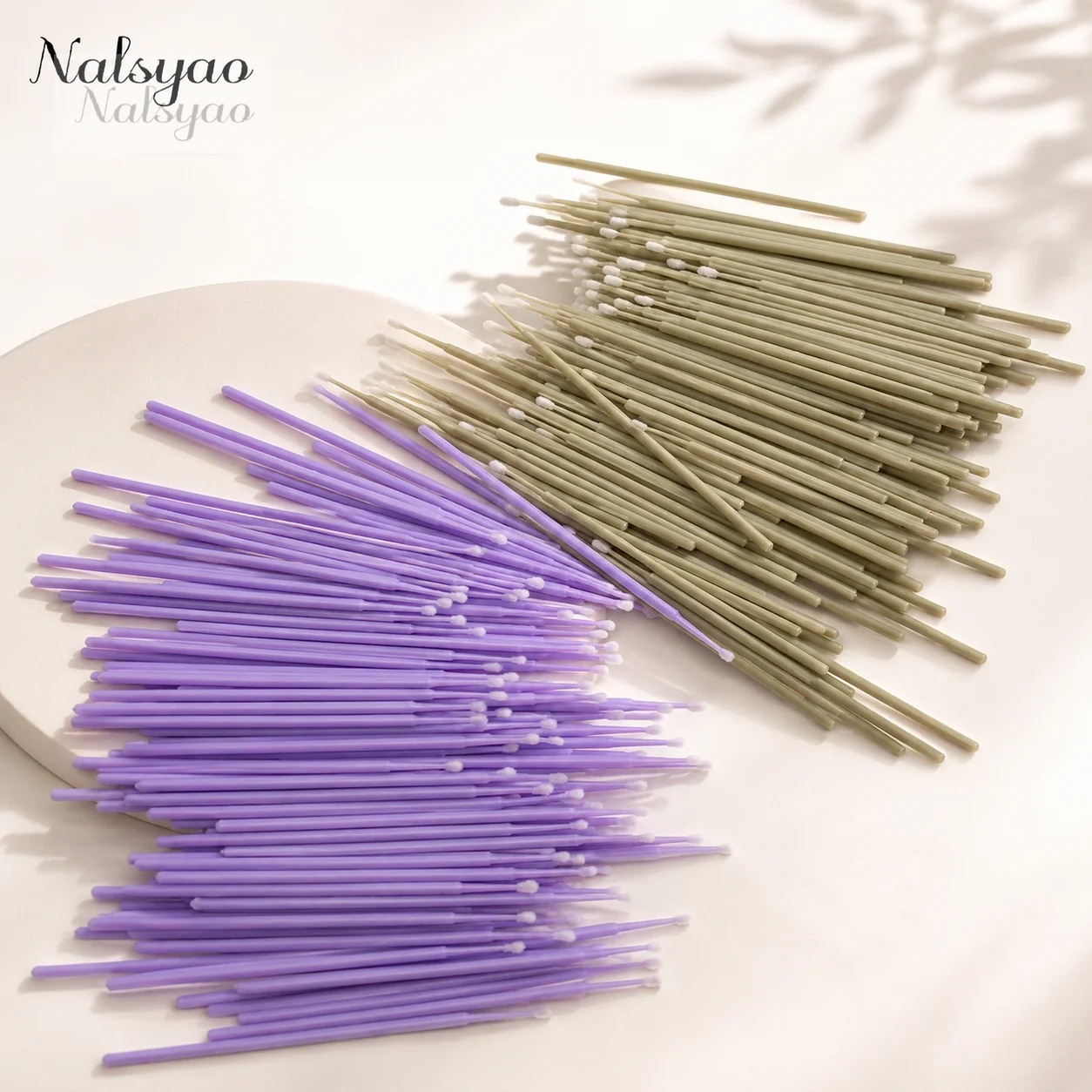 Eyelash Extension Glue Remover - 500pcs Eyelash Extension Cleaning Swabs Lash