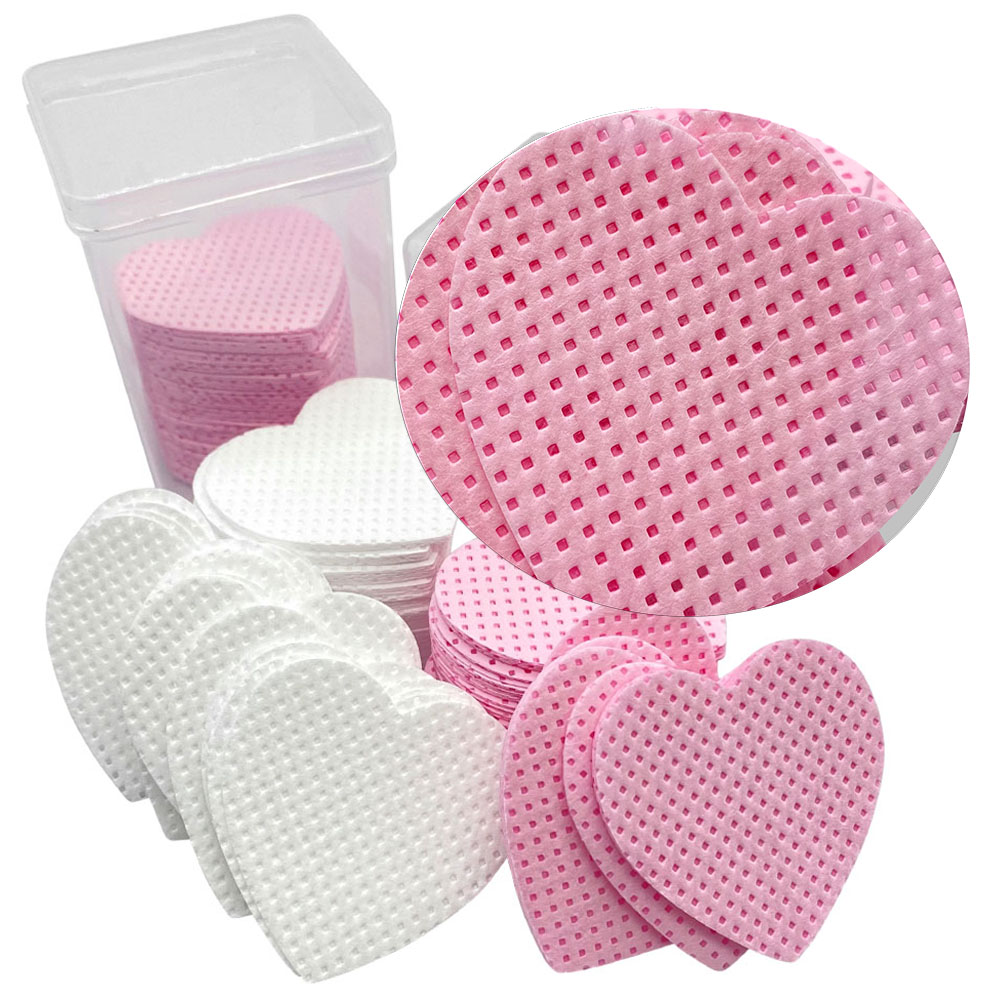 Eyelash Extension Glue Remover - 200Pcs Cotton Wipes Disposable Lint-Free Paper