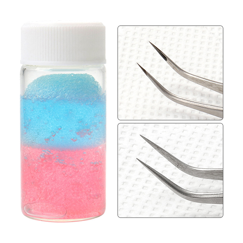 Eyelash Extension Glue Remover - Eyelashes Tweezers Cleaner Lash Glue Extension