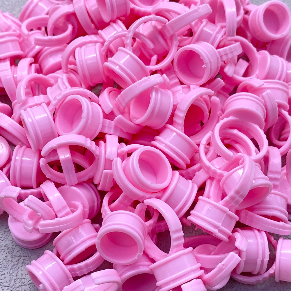 100Pcs Disposable Glue Ring Cu - đánh giá và giá Eyelash Extension Maps