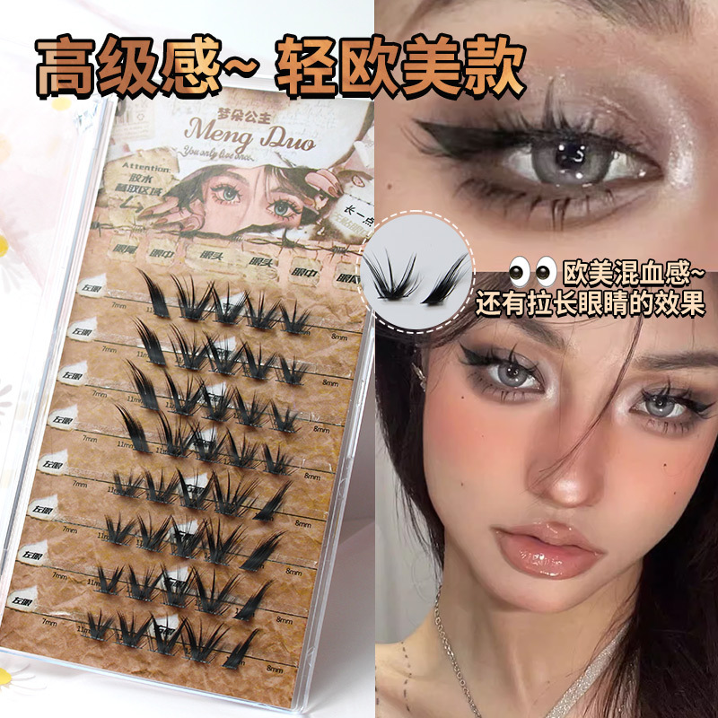 New Cat Eye Mink Eyelashes 3D  - đánh giá và giá Eyelash Extension Volume Cat Eye