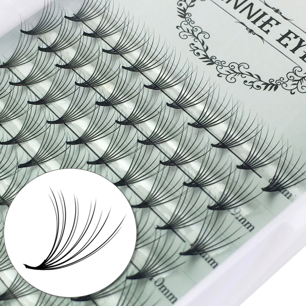 New Camellia Premade Volume Fa - đánh giá và giá Eyelash Extension Volume Cat Eye