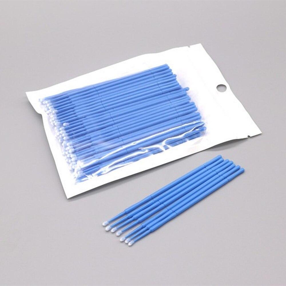 100pcs/lot Micro Brushes Make  - đánh giá và giá Lash Adhesive Glue