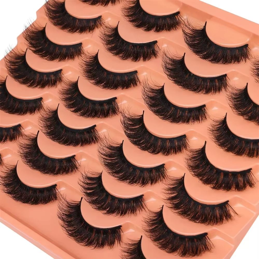 14 Pairs Natural Look Faux Min - đánh giá và giá Eyelash Extension Volume Cat Eye