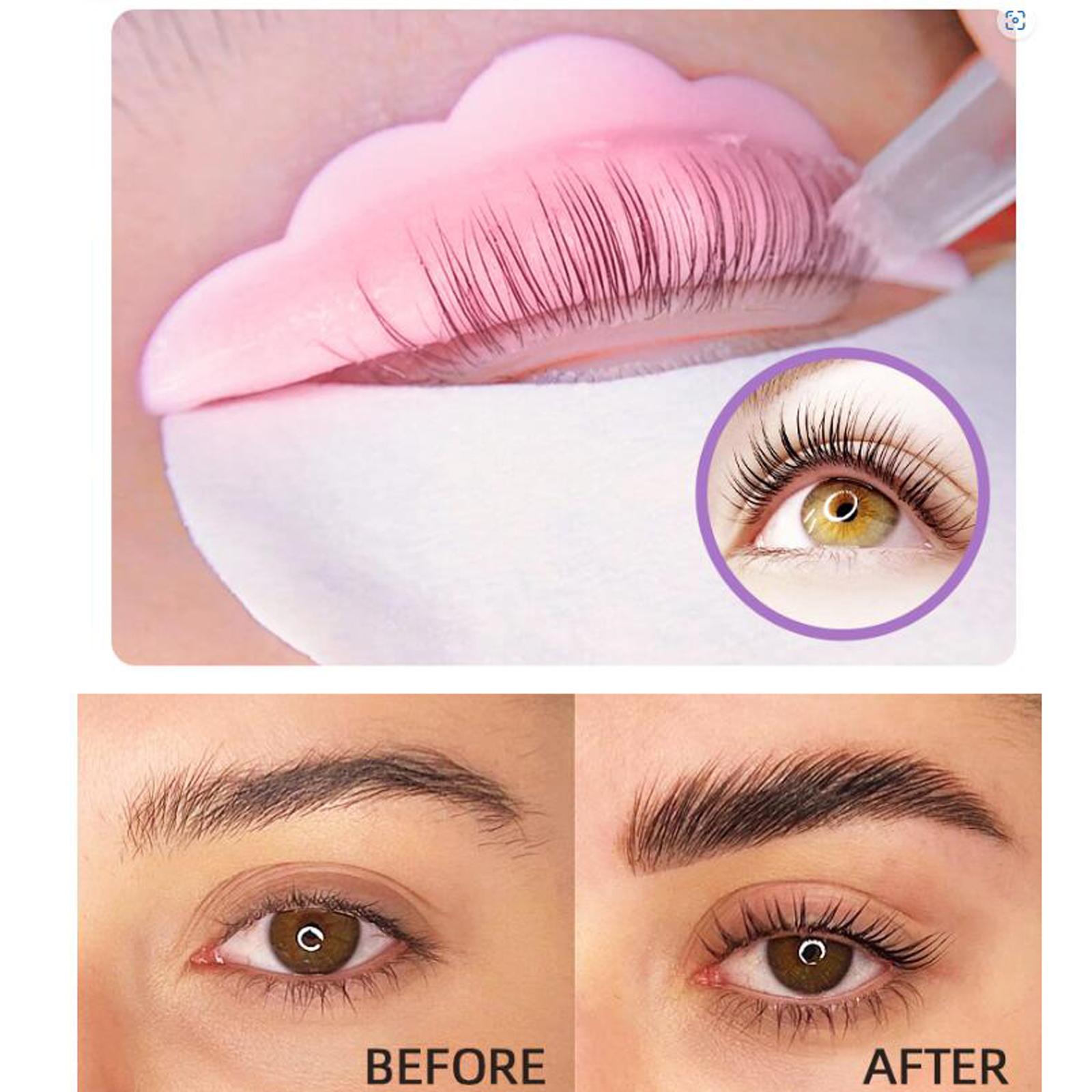 Soft 10x Eyelashes Lifting pad - đánh giá và giá Eyelash Extension Permanent