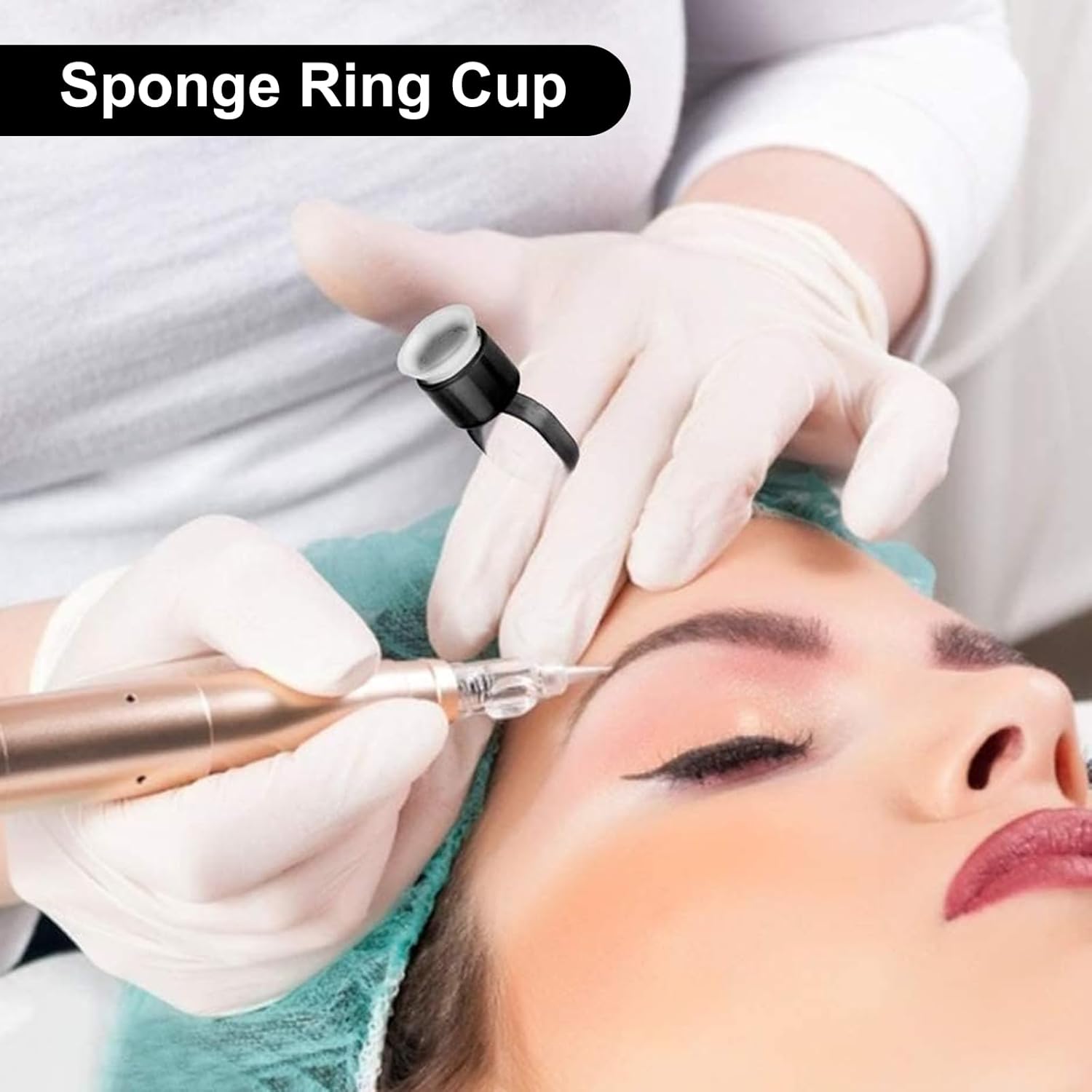 50/100PCS Tattoo Ink Ring Cups - đánh giá và giá Eyelash Extension Permanent