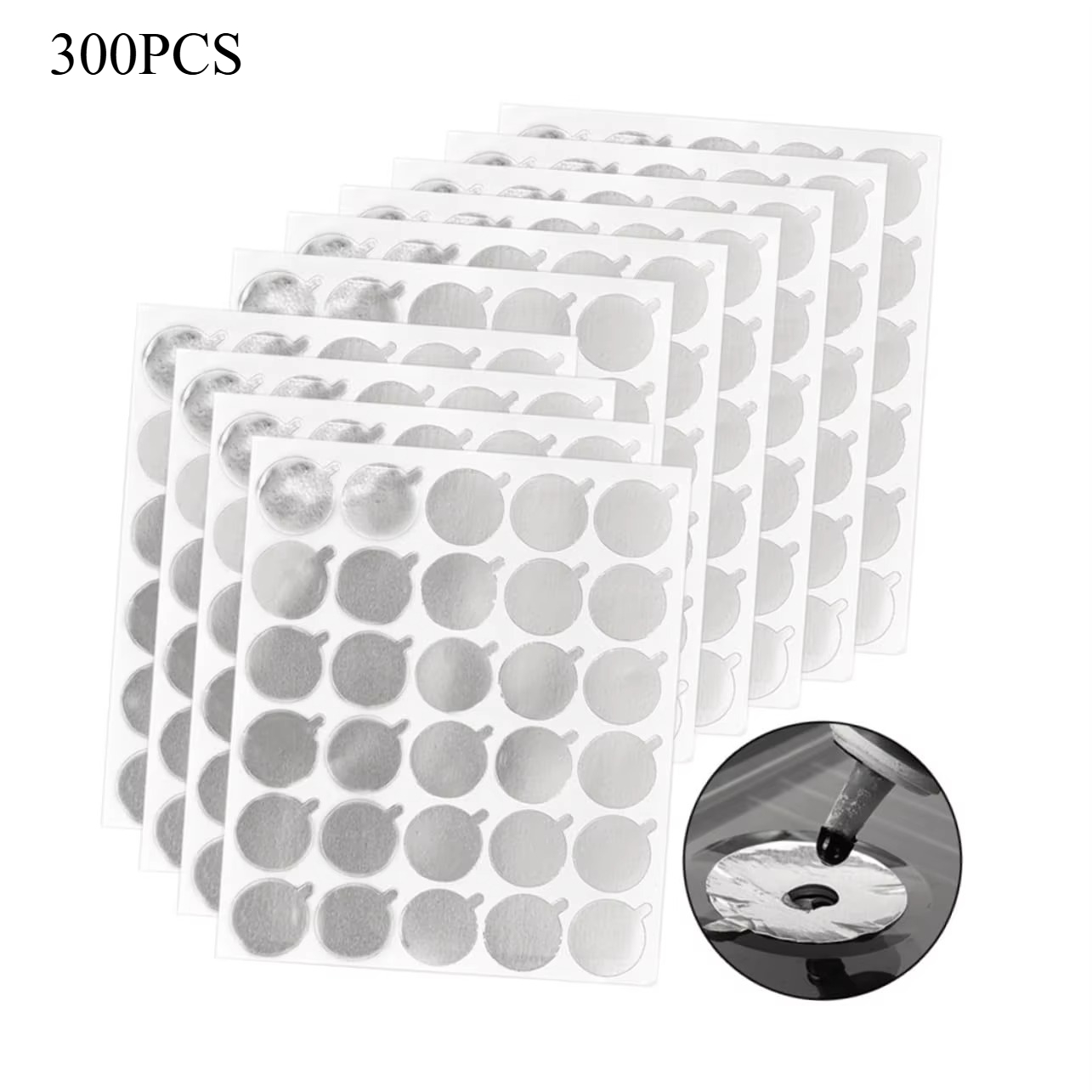 300pcs Foil Sticker Pads(10 Sh - đánh giá và giá Eyelash Extension Maps