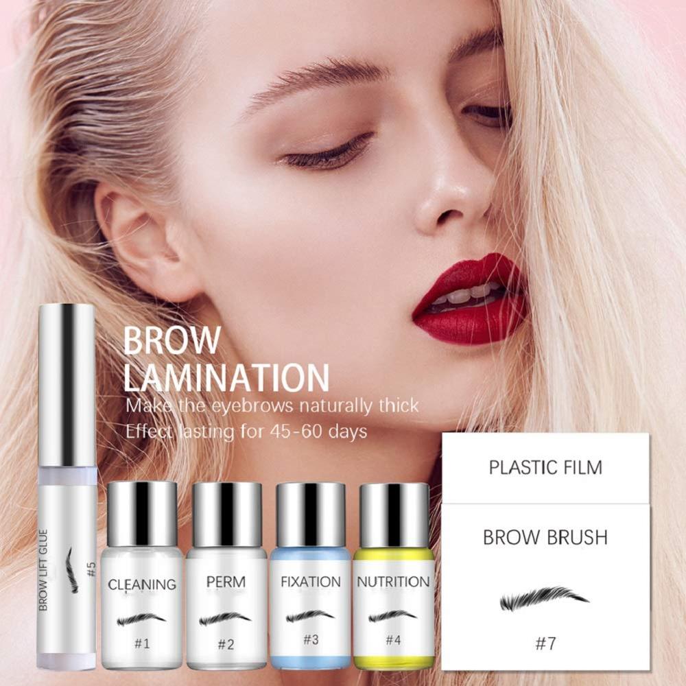 Brow Lamination Kit Semi-perma - đánh giá và giá Eyelash Extension Permanent