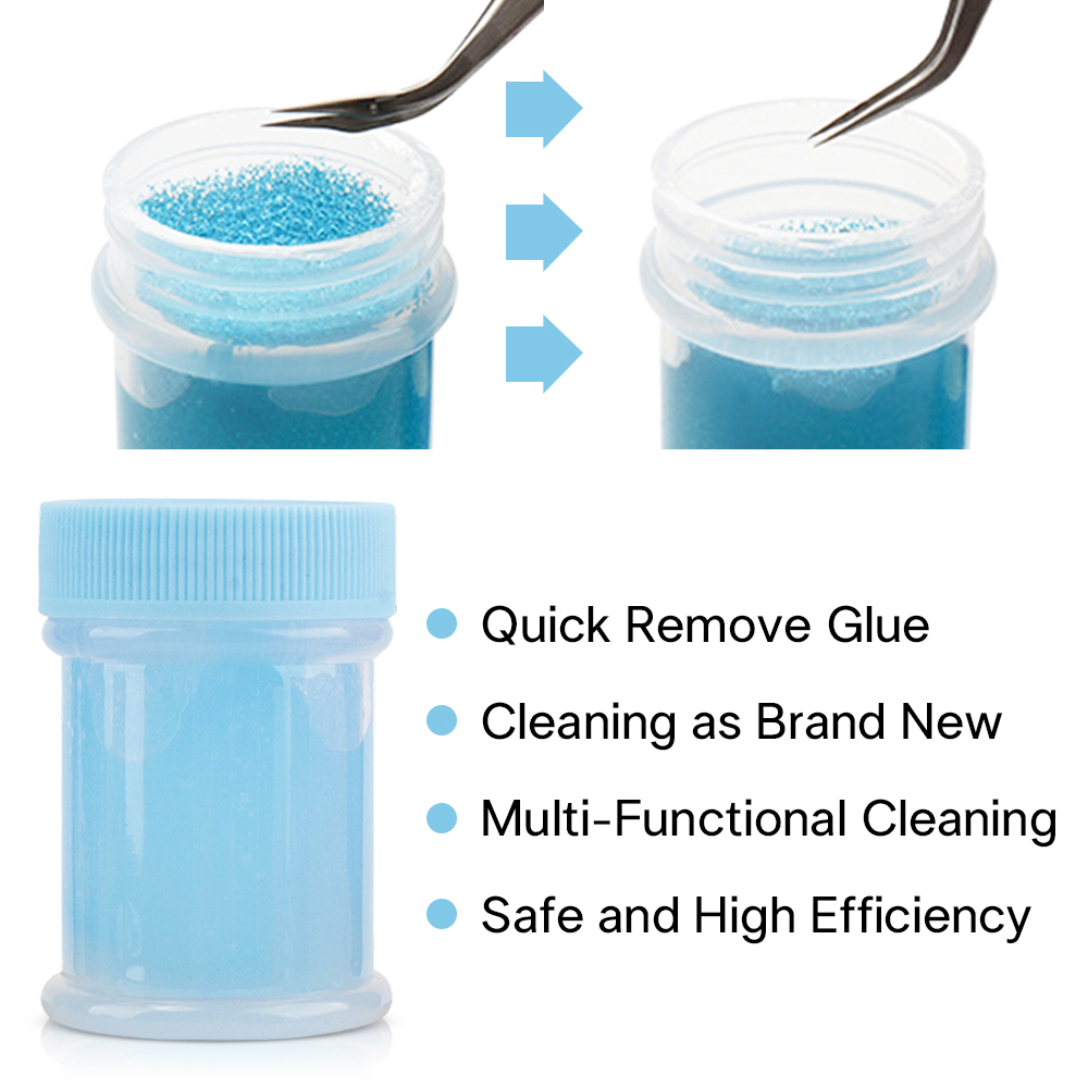 40ml Eyelashes Tweezers Cleane - đánh giá và giá Eyelash Extension Glue Remover