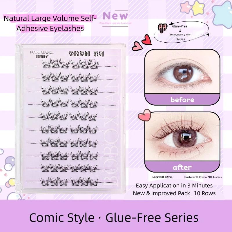 Self Adhesive Natural Eyelashe - đánh giá và giá Lash Adhesive Glue