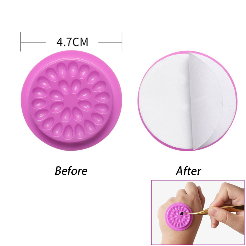 10Pcs Eyelash Glue Stand Holde - đánh giá và giá Lash Adhesive Glue