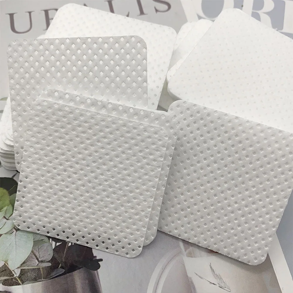 100/300pcs Wipes Paper Cotton  - đánh giá và giá Eyelash Extension Glue Remover