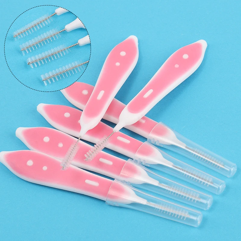 10 Pcs Eyebrow Brushes Mini Br - đánh giá và giá Eyelash Extension Eyelash