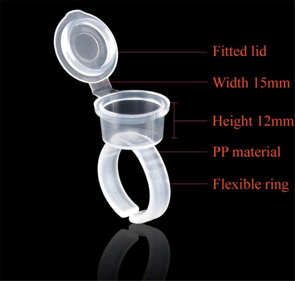 Trong Suốt Mực Xăm Nhẫn Ly Thư - đánh giá và giá Eyelash Extension Permanent