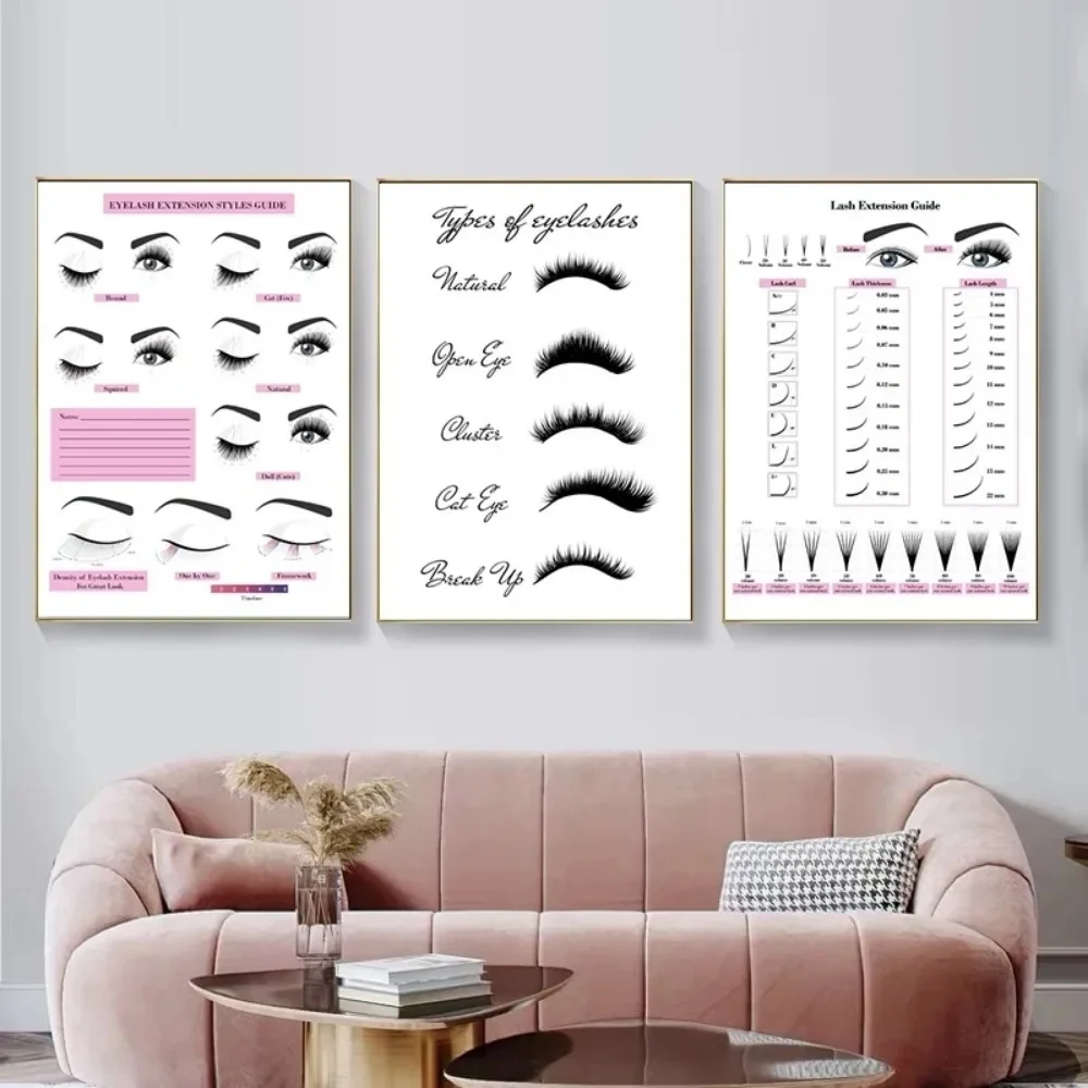 Canvas Painting HD Print Wall  - đánh giá và giá Eyelash Extension Eyelash