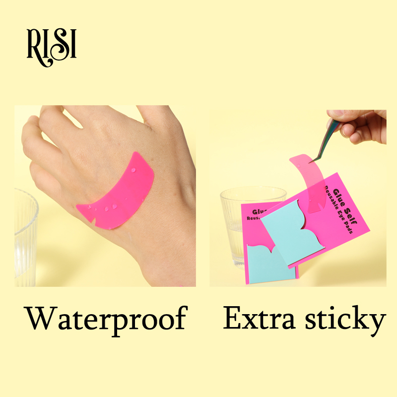 RISI Super Sticky Silicone Eye - đánh giá và giá Eyelash Extension Guide