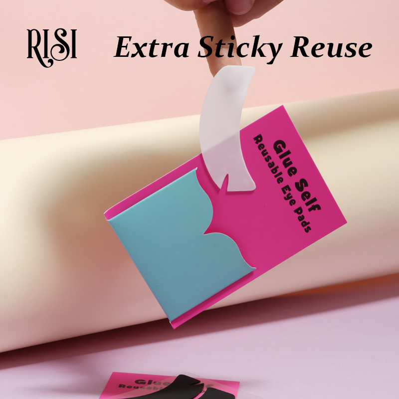RISI Super Sticky Silicone Eye - đánh giá và giá Eyelash Extension Guide