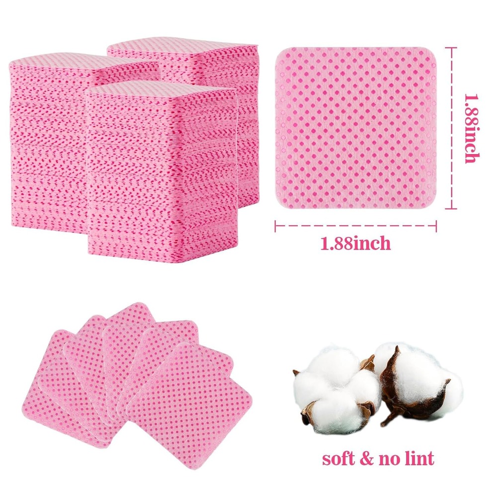 Lint Free Nail Wipes for Gel P - đánh giá và giá Eyelash Extension Glue Remover