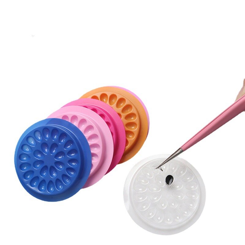 100pcs Eyelash Glue Holder Eye - đánh giá và giá Eyelash Extension Maps