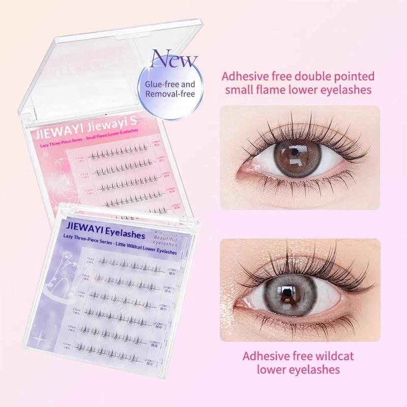 Black Cluster Eyelashes Self A - đánh giá và giá Lash Adhesive Glue