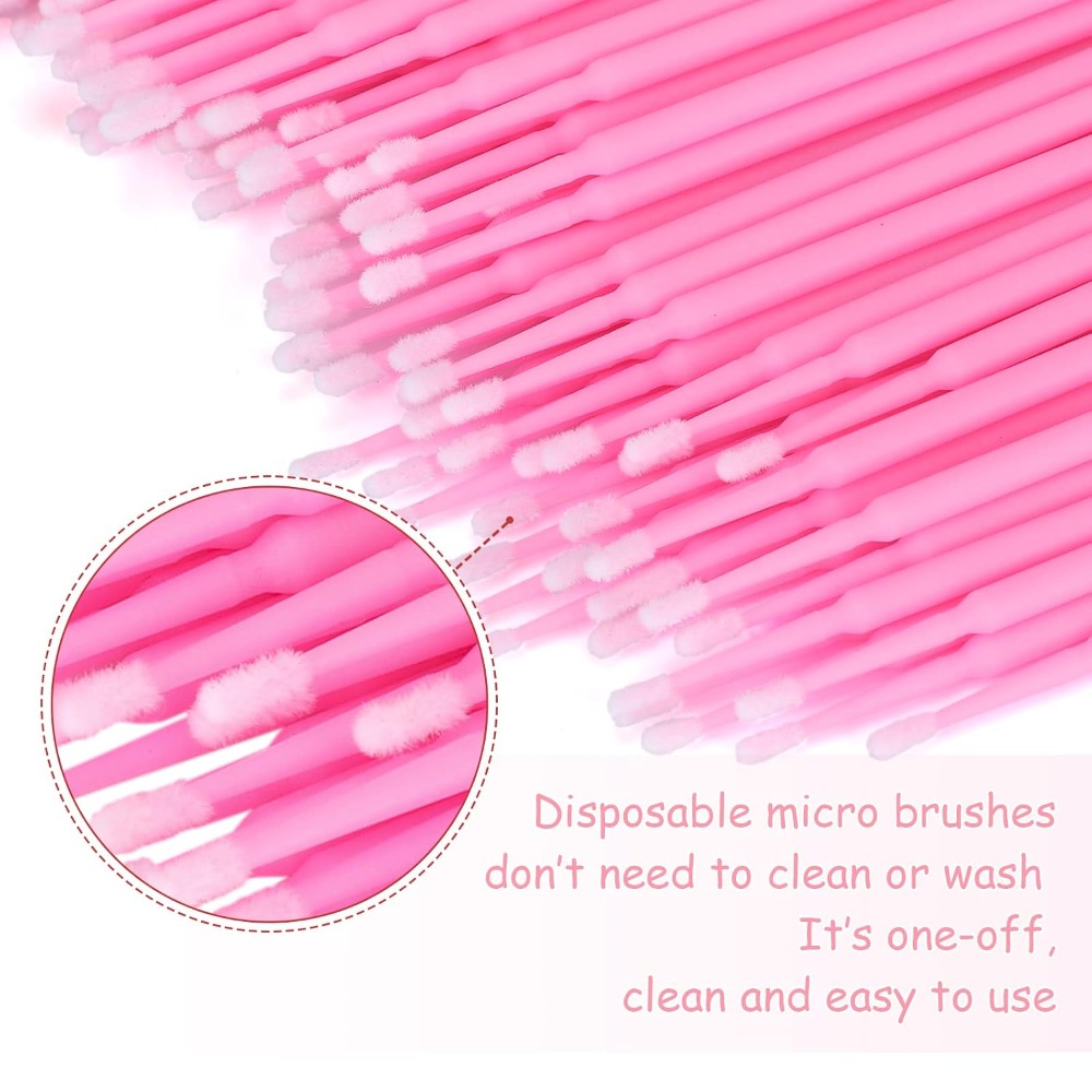 500PCS Disposable Micro Cotton - đánh giá và giá Eyelash Extension Glue Remover