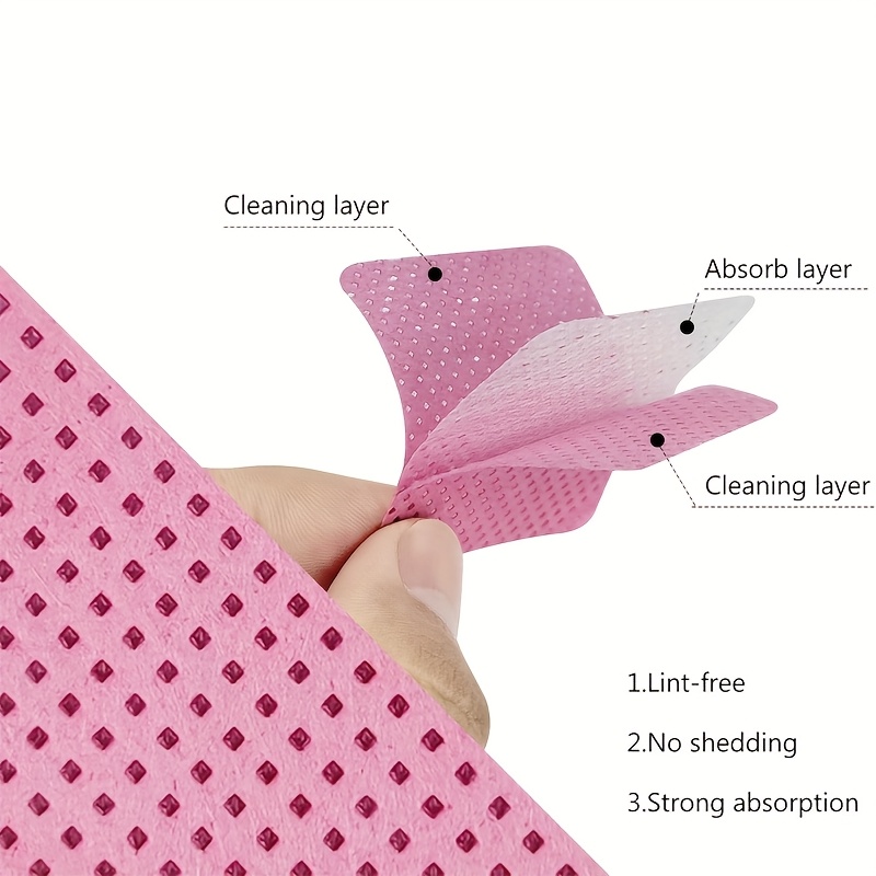 50/100/200pcs Lint-Free Nail W - đánh giá và giá Eyelash Extension Eyelash