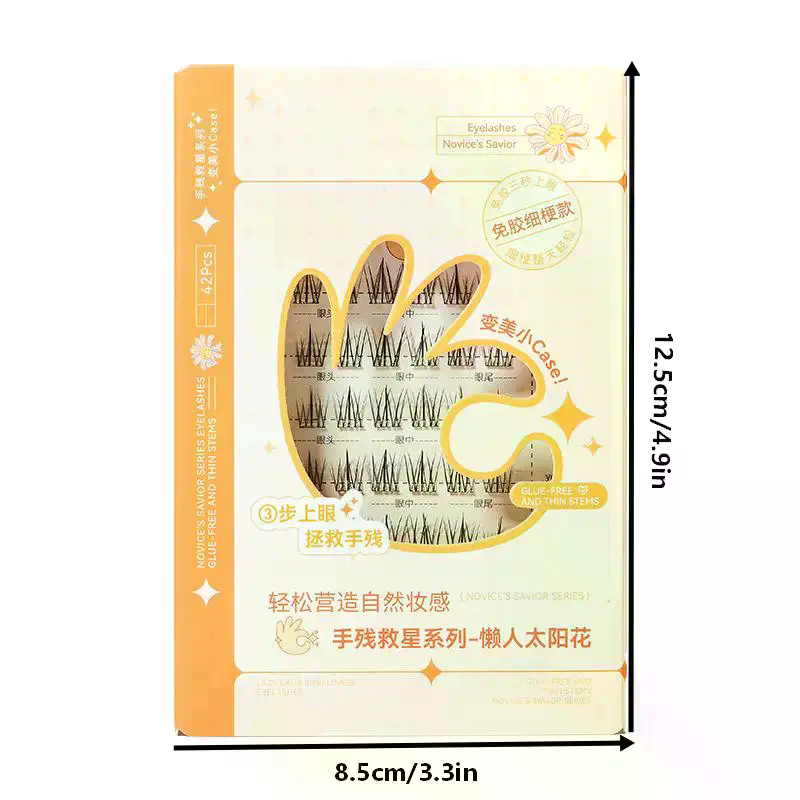7 Rows Self-Adhesive Eyelashes - đánh giá và giá Lash Adhesive Glue