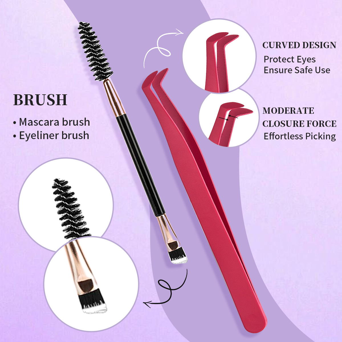 Eyelash Clusters Kit Soft Volu - đánh giá và giá Eyelash Extension Glue Remover